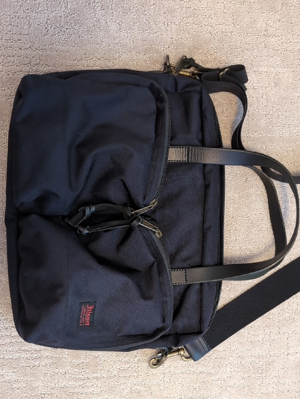Filson Dryden Briefcase In Black